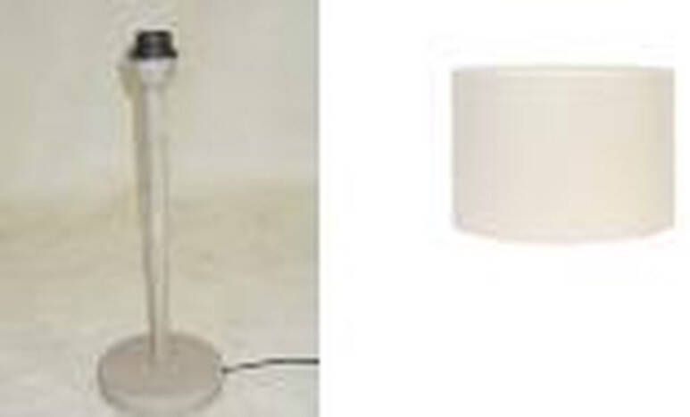 Light & Living Utello tafellamp Madin h40cm Ø15cm concrete