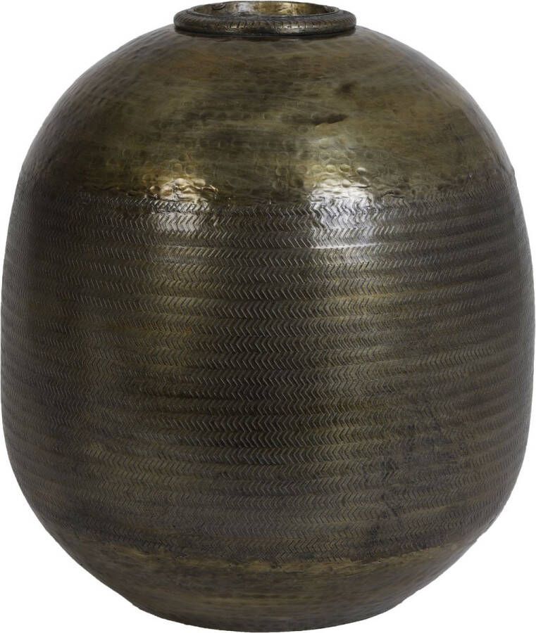 Light & Living Light&living Vaas deco Ø48x52 cm LEZAY antiek brons