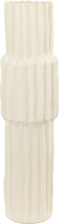 Light & Living Vaas Longa Keramiek 72cm hoog Crème