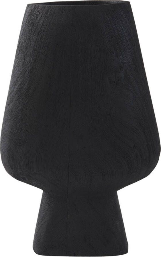 Light & Living Light&living Vaas deco 26x10x40 cm SEDILO hout mat zwart