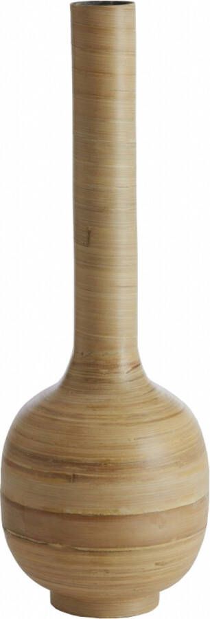 Light & Living Vaas Tolimu Bamboe Naturel 20 x 60 x 20 cm (BxHxD)
