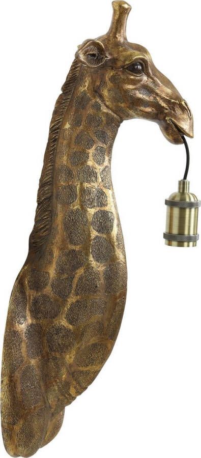 Light & Living Giraffe 20 5x19x61 cm wandlamp (Kleur: brons)