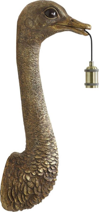 Light & Living Ostrich 25x19x72 cm wandlamp (Kleur: brons)