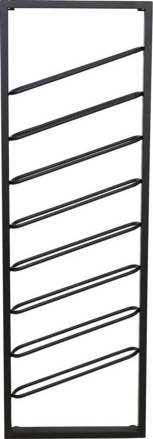 Light & Living Wijnrek Amore Zwart 8 Flessen Modern