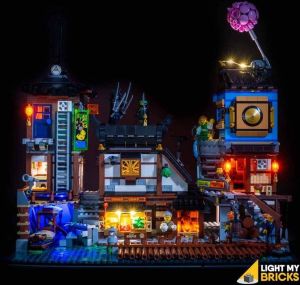 Light My Bricks Verlichtings Set -geschikt voor LEGO Ninjago City Docks 70657