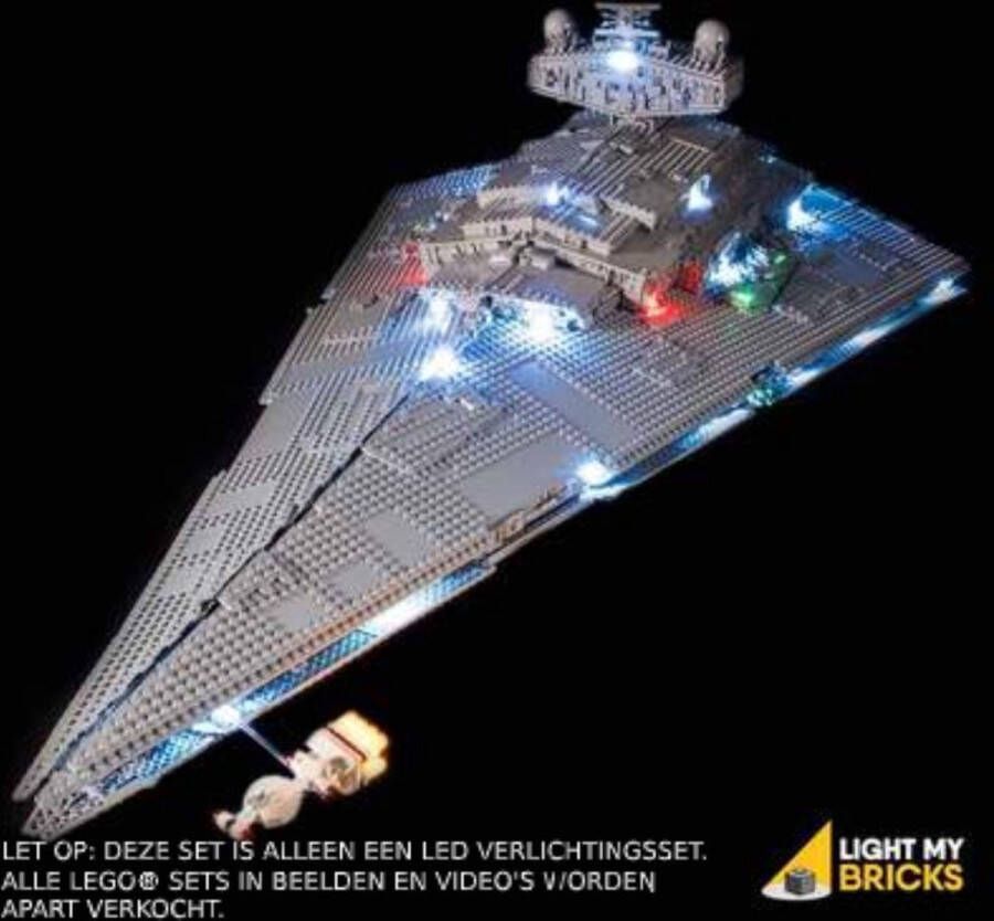 Light My Bricks Verlichtingsset geschikt voor LEGO Star Wars UCS Imperial Star Destroyer 75252