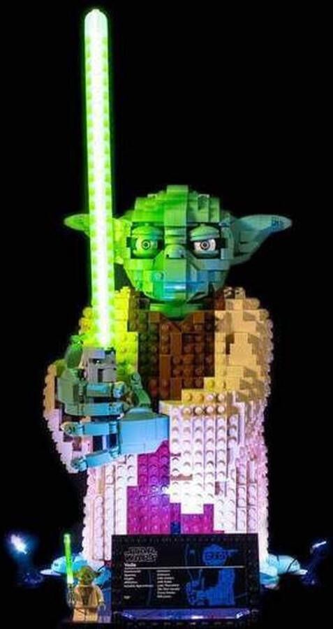 Light My Bricks Verlichtingsset geschikt voor LEGO Star Wars Yoda 75255