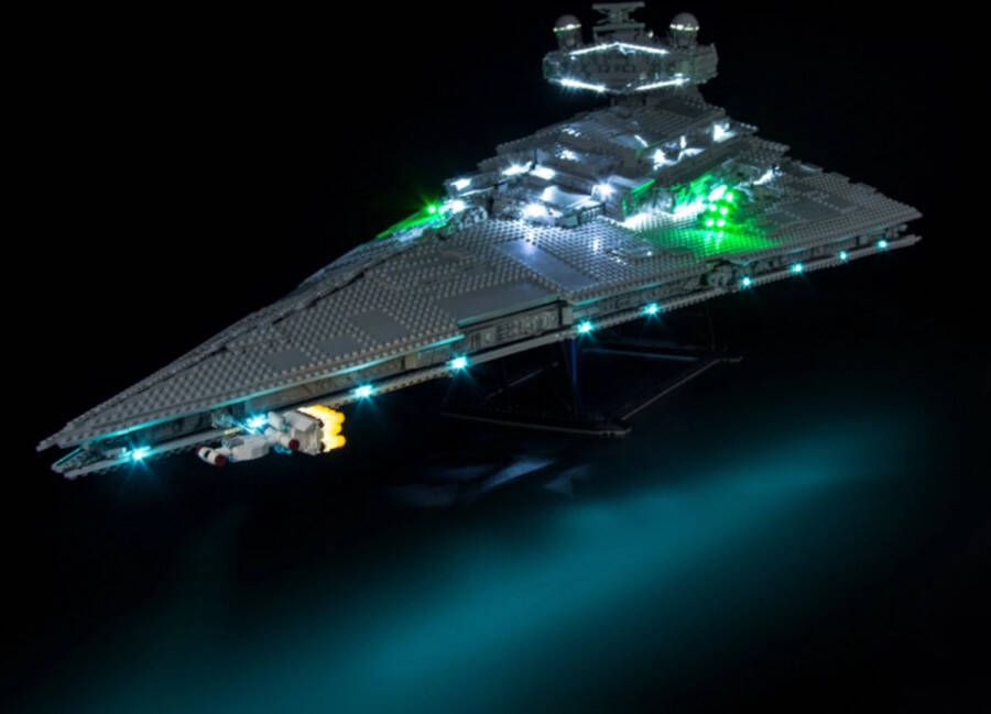 Light My Bricks Verlichting set met afstandsbediening geschikt voor Imperial Star Destroyer 75252