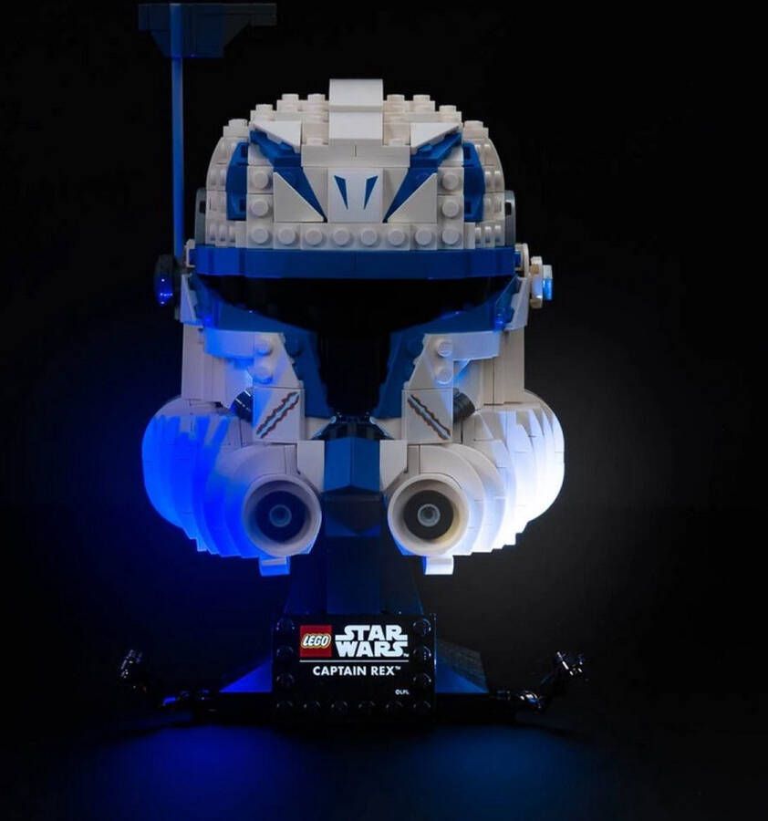 LEGO Light My Bricks (LMB) Star Wars Captain Rex Helmet geschikt voor #75349 Licht kit