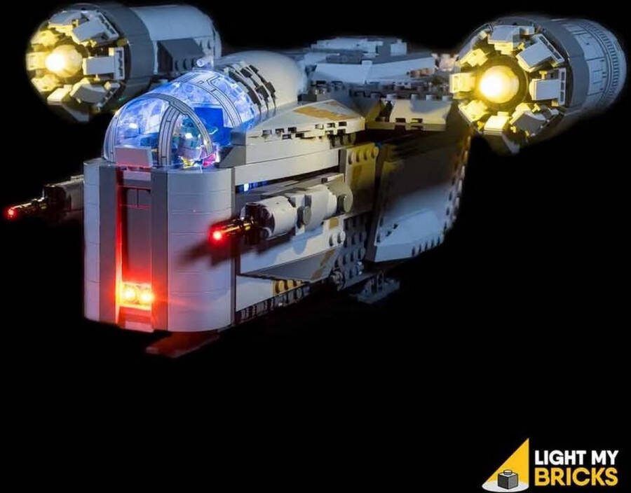 Light My Bricks geschikt voor LEGO Star Wars The Razor Crest 75292 Verlichtings Set