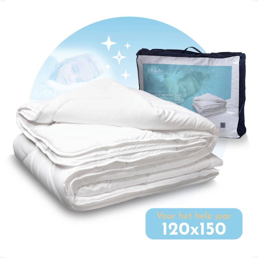 LILLA24 kinderdekbed enkel |100x135 cm peuterdekbed ledikant all year Anti allergie