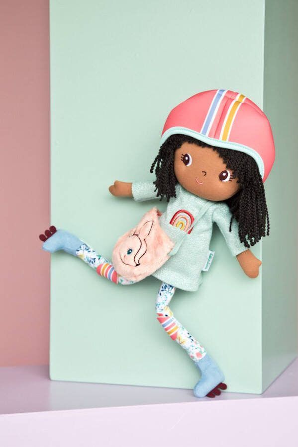 Lilliputiens Liza pop op rolschaatsen