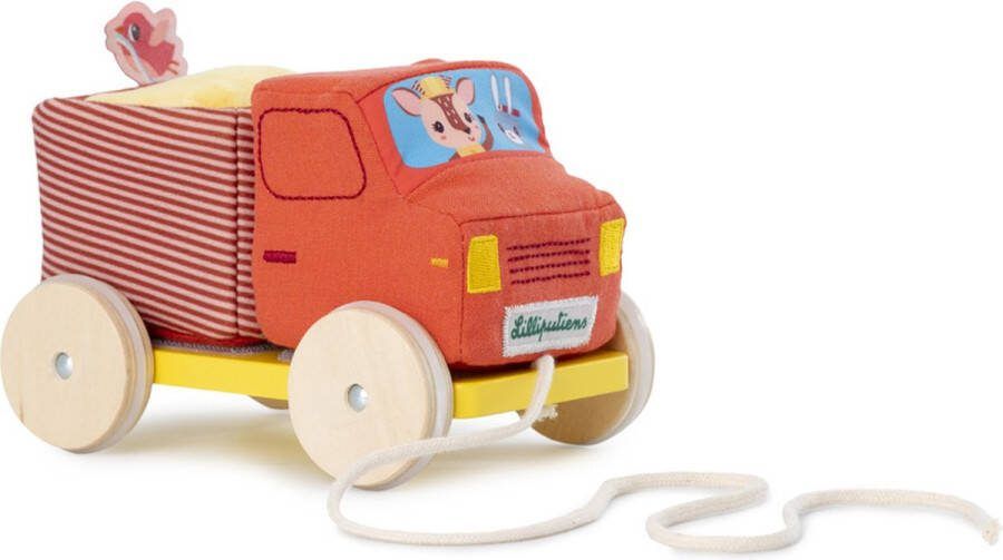 Lilliputiens Trekfiguur Kiepwagen