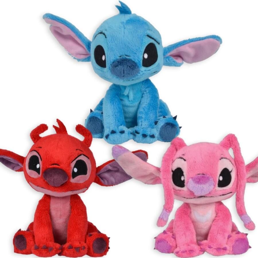Lilo en Stitch Leroy Angel Set van 3 Lilo & Stitch Disney Pluche Knuffel 20 cm {Disney Plush Toy Speelgoed knuffeldier knuffelpop voor kinderen jongens meisjes Knuffels Angel Leroy Stitch}