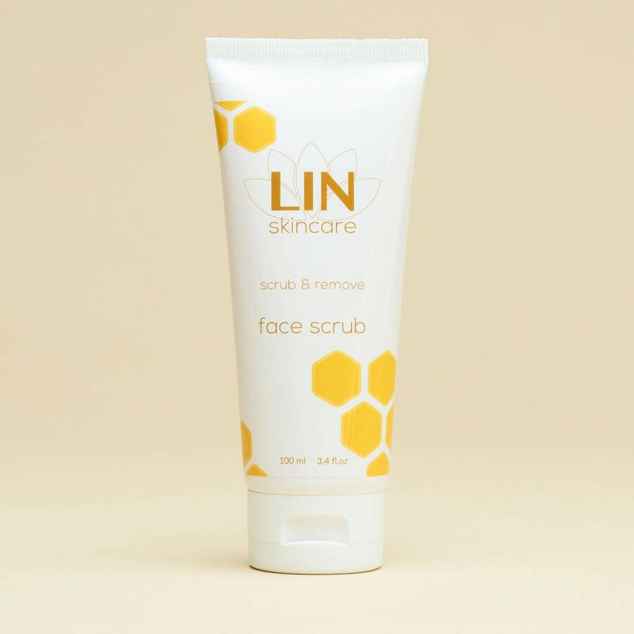 LIN Skincare Gezichtsscrub normale huid