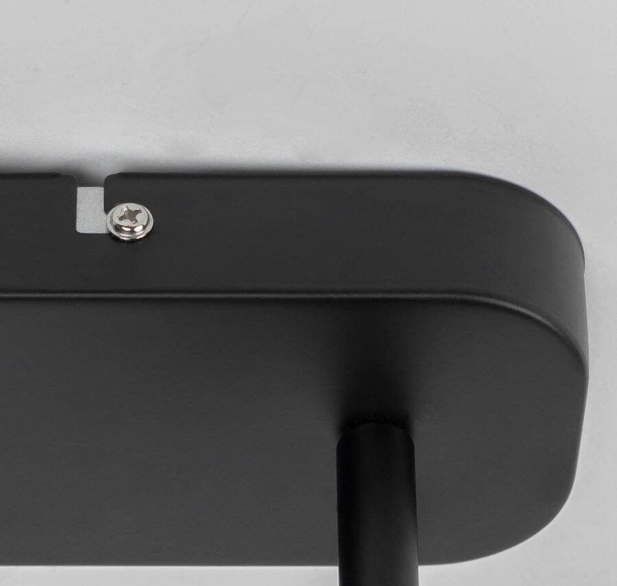Lindby buitenspot 1licht IJzer metaal H: 15 cm GX53 zwart Inclusief lichtbron