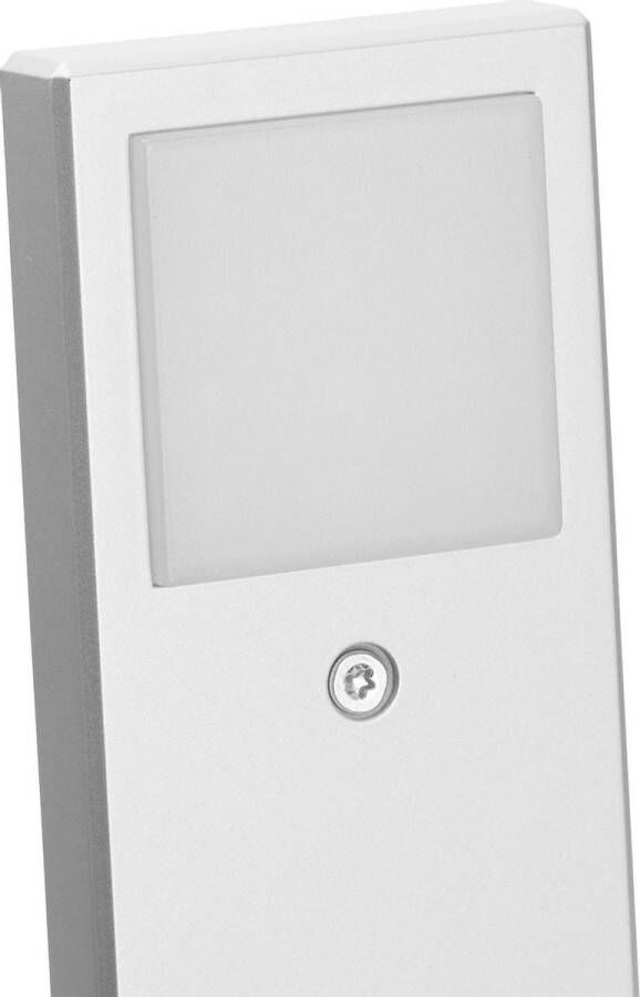 Lindby kastverlichting 3 lichts kunststof H: 1.3 cm zilver Inclusief lichtbronnen