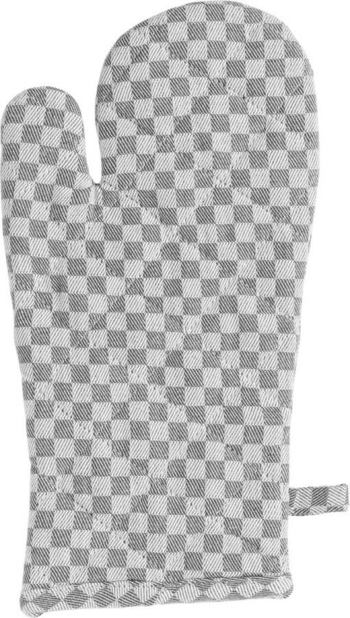 Linen & More Ovenwant 'Dutch Check' (Grey)