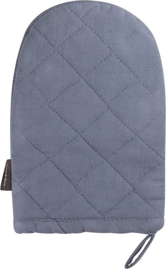Linen & More Ovenwanten 'Jazz' (Set van 2 Mirage Blue)