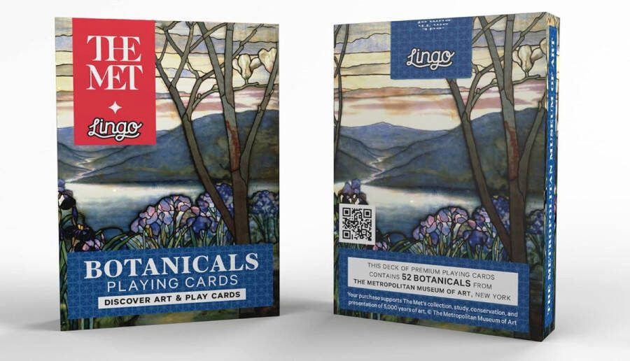 Lingo De MET The Metropolitan Museum of Art collectie Botanische speel- en educatieve kaarten leer de MET-collectie Botanische woordenschat op een leuke en eenvoudige manier reis kunst flashcards met Key Trivia 52 essentiële Botanische