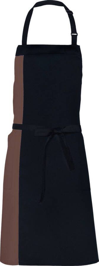 Link Kitchen Wear Duo schort Brown 85 x 72 cm