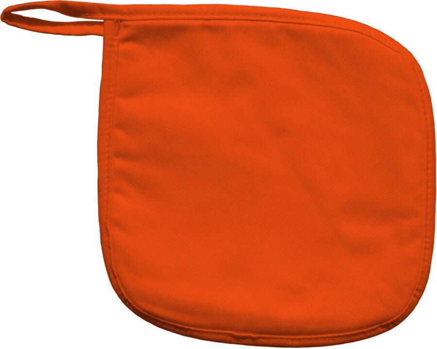 Link Kitchen Wear WK-ACTIE!! set van 2 oranje pannenlappen