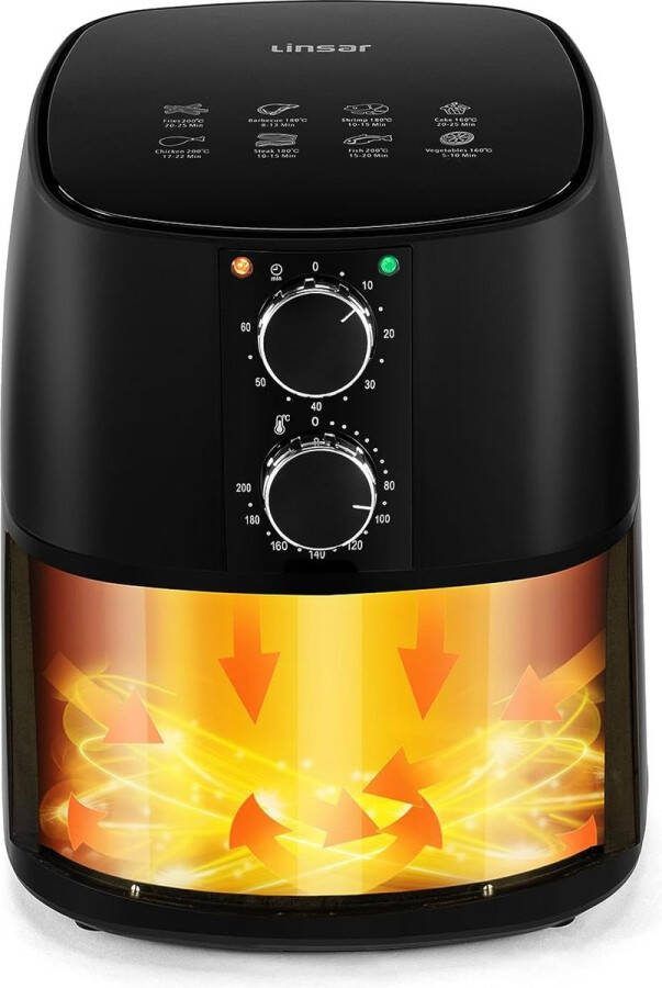 Linsar Airfryer 4L: Klein maar krachtig