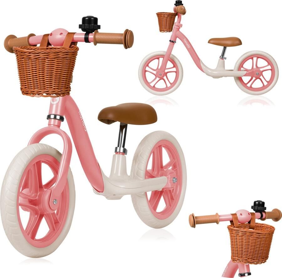 Lionelo Alex Plus Kinder Loopfiets met Schuim Wielen Voor Kinderen van 3 tot 6 Jaar zonder Pedalen