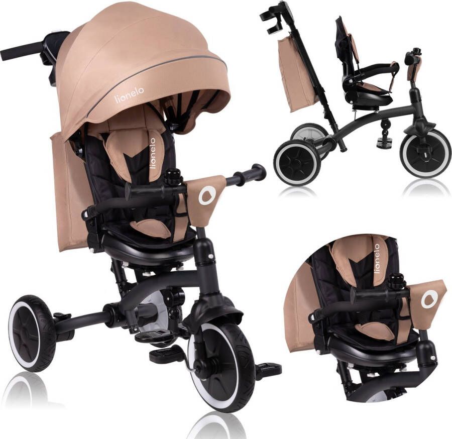 Lionelo Tris Plus Driewieler Kinderfiets 2-in-1 tot 5 Jaar Driewieler tot 25 kg
