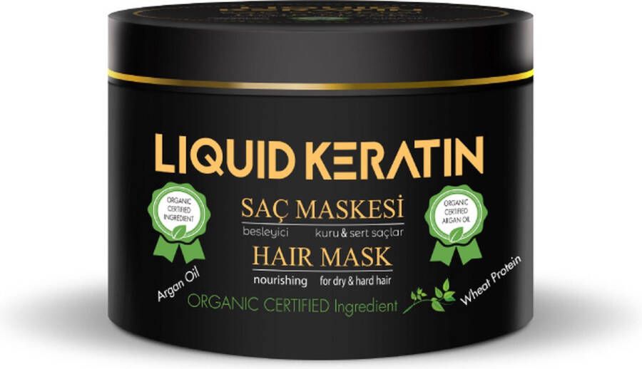 Liquid Keratin Bio Keratine Organic Haar masker 250.ml masker haarmasker- Haar botox -Bio keratine Bio salon gebruik kappers Herbal Haarmasker- Organic