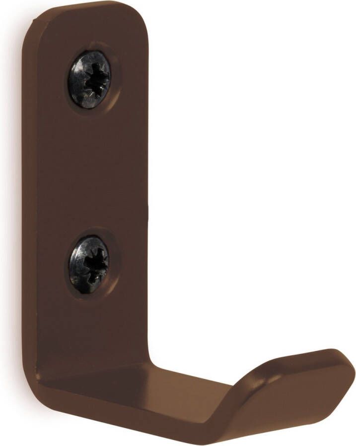 LIROdesign Ophanghaak Luxe industriële kapstok haak Ophanghaken 1 stuks brons Metaal incl. bevestigingsmateriaal