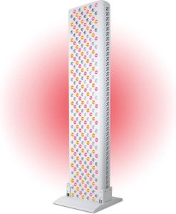 Liroma LED Infraroodlamp 300 4 Golflengten Timer Rood licht therapie Collageen Lamp – Bevordert bloedcirculatie – Fibromyalgie Warmtelamp Lichttherapie