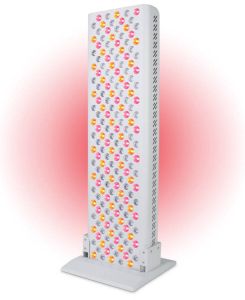 Liroma LED Infraroodlamp 4 Golflengten Timer Rood licht therapie Collageen Lamp – Bevordert bloedcirculatie – Fibromyalgie Warmtelamp Lichttherapie