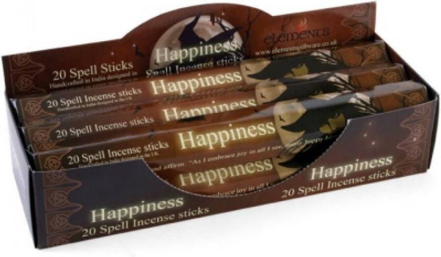 Lisa Parker wierook Happiness Spell doos van 6 pakjes