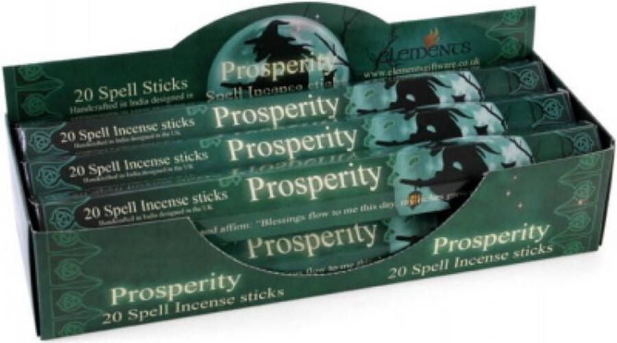 Lisa Parker wierook Prosperity Spell Doos van 6 pakjes