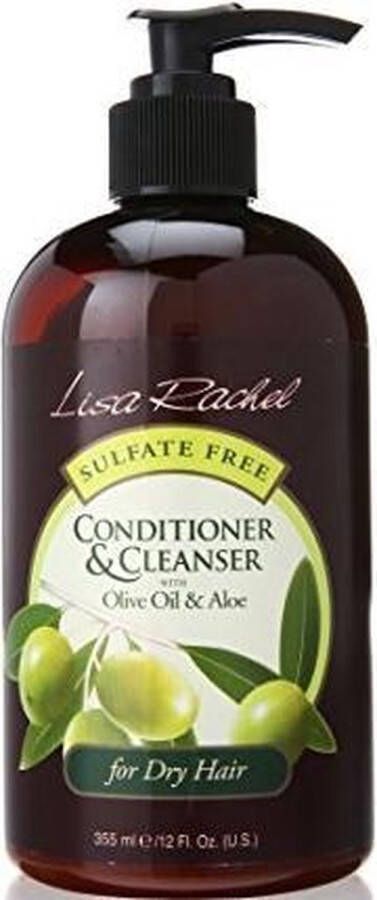 Lisa Rachel Sulfate Free Conditioner & Cleanser + Olive Oil & Aloe Vrouwen 355ml