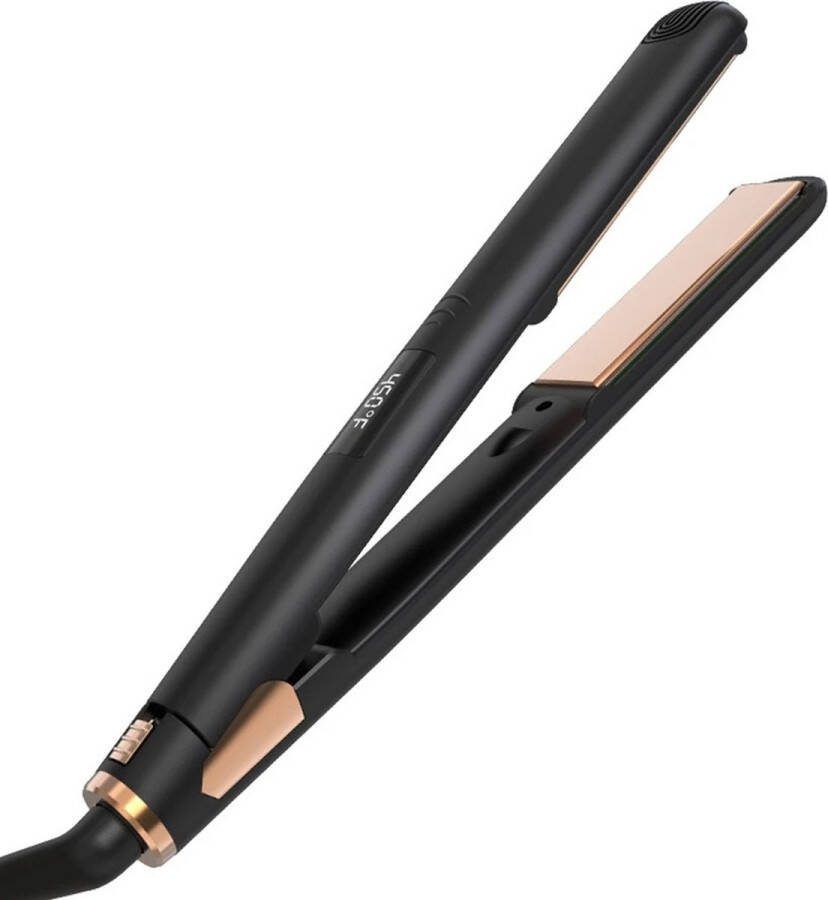 LisaPro Stijltang En Krultang 2 In 1 Mini Stijltang Voor Kort Haar Keramische Platen Hair Straightener Professioneel