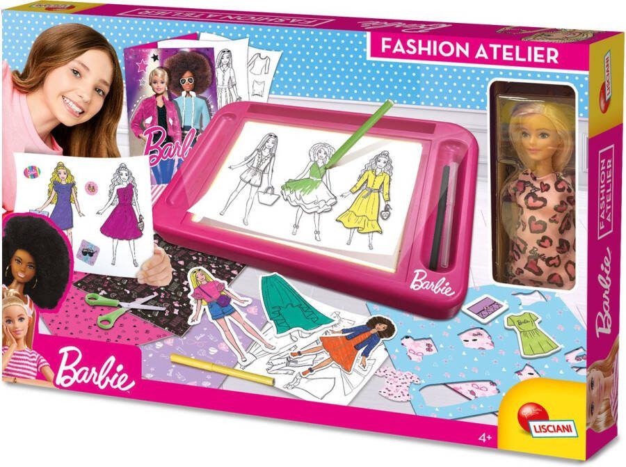 Lisciani Modestudio Barbie Fashion Workshop Pop Tafellamp
