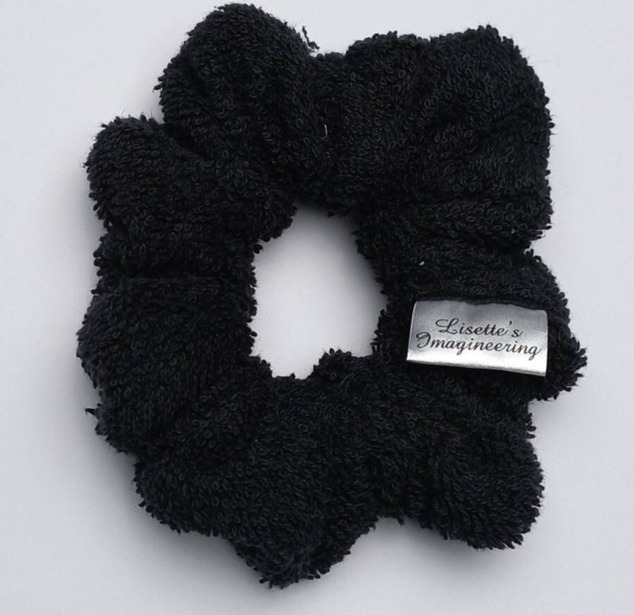 Lisette's Imagineering Scrunchie Badstof Black