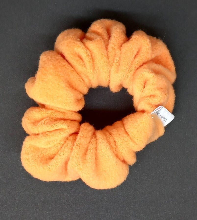 Lisette's Imagineering Scrunchie Oranje fleecestof