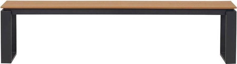 Lisomme Abel tuinbank bruin 180 x 43 cm
