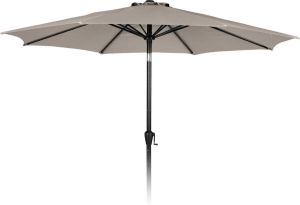 Lisomme Jairo verstelbare ronde parasol Ø3 meter Zand
