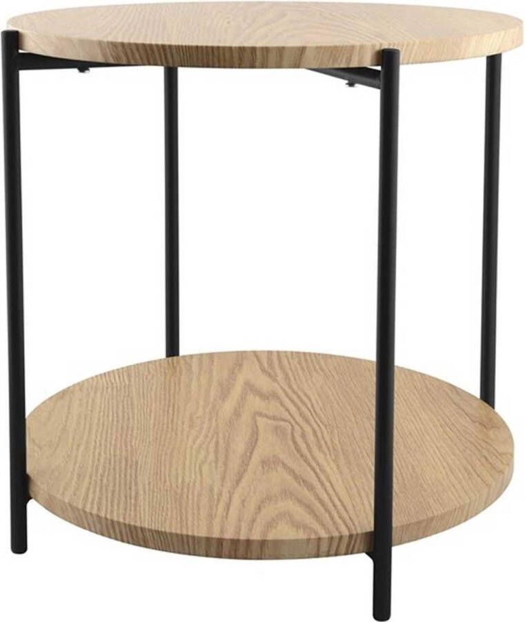 Lisomme Lina ronde houten salontafel Ø55 x H40 cm