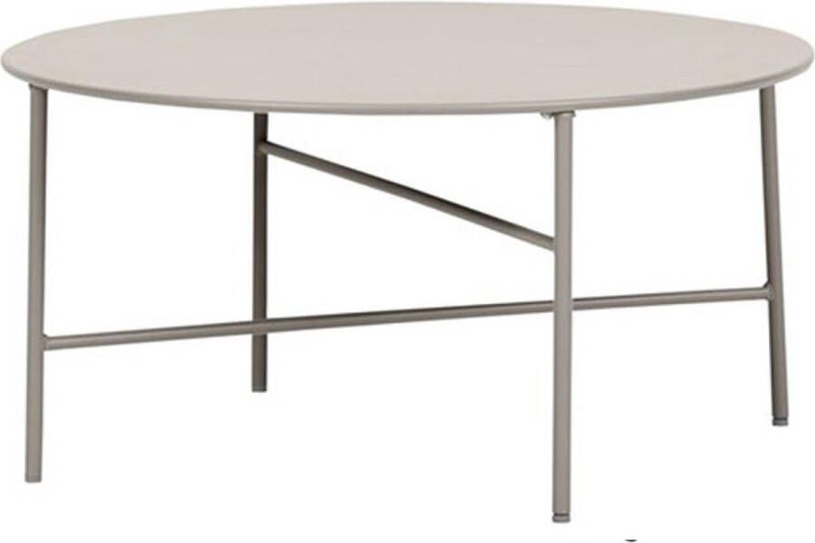 Lisomme Mila ronde tuin salontafel Ø70 x H35 cm Grijs