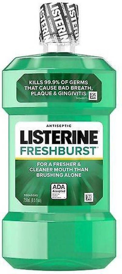 Listerine 2x Mondwater Fresh Burst 250ml
