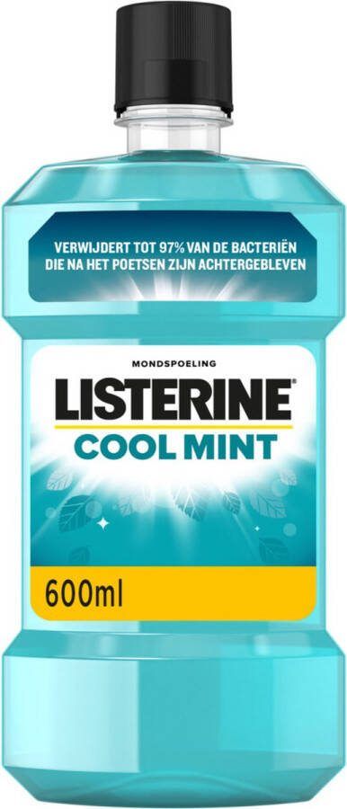 Listerine 3x Mondwater Coolmint 600 ml