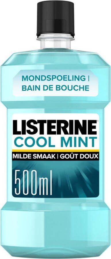 Listerine 6x Mondwater Coolmint Mild 500 ml