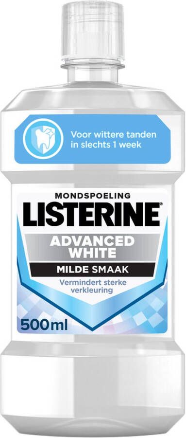 Listerine Advanced White Mondwater Mondspoeling 500ml c
