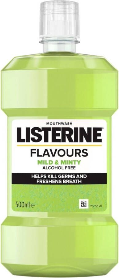Listerine Flavours Mild and Minty 500 ml