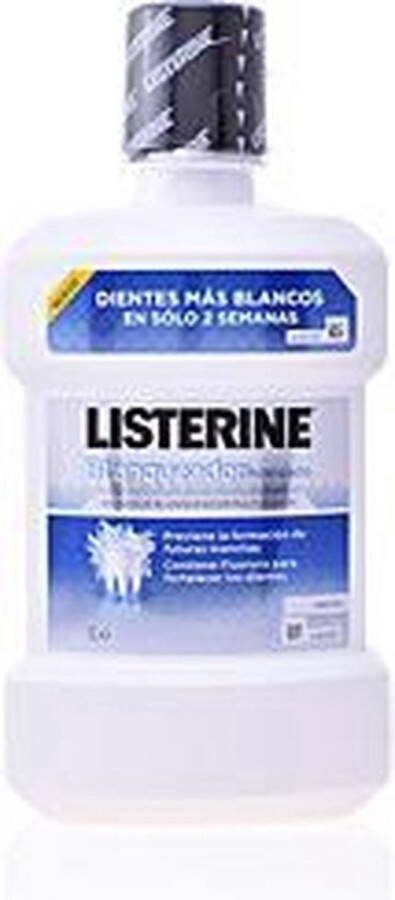Listerine mondwater advanced white clean mint 6 x 1000ml Voordeelverpakking